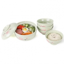 創(chuàng)意禮品 米雪 低骨瓷 釉下彩 陶瓷餐具套裝