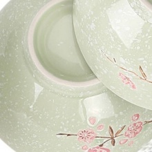 創(chuàng)意禮品 米雪 低骨瓷 釉下彩 陶瓷餐具套裝