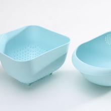 廚房用品 置物瀝水淘米盆 米歐廚房好幫手