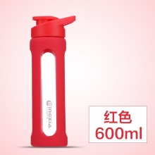明霞玻璃杯 便攜創(chuàng)意情侶水杯車載運(yùn)動(dòng)茶杯