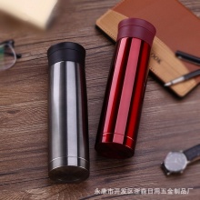 高檔商務(wù)禮品不銹鋼保溫杯 車(chē)載真空水杯高檔簡(jiǎn)約朋克保溫杯批發(fā)