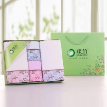 璞竹毛巾新清新花語4套巾