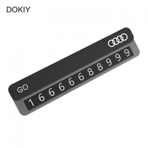 Dokiy 停車牌樹脂版