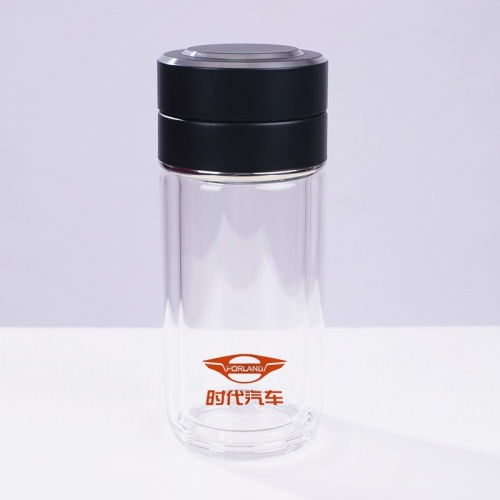 奮斗者雙杯禮盒裝 鉑爵杯260ml、茶水分離杯200ml