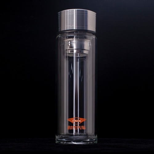 奮斗者雙杯禮盒裝 鉑爵杯260ml、茶水分離杯200ml